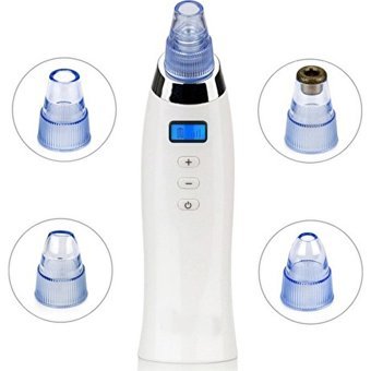 Comedo Suction Led Ekranlı Şarjlı Vakumlu Siyah Nokta Temizleme Aleti Beyaz