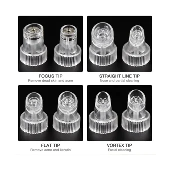 Jewval LMH190312 Led Ekranlı Şarjlı Vakumlu Siyah Nokta Temizleme Aleti Beyaz