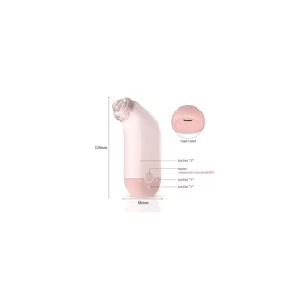 Xinh Şarjlı Vakumlu Siyah Nokta Temizleme Aleti Pembe