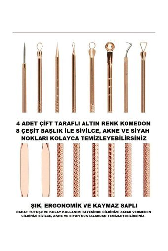 Jetcom Siyah Nokta Temizleme Aleti Bronz