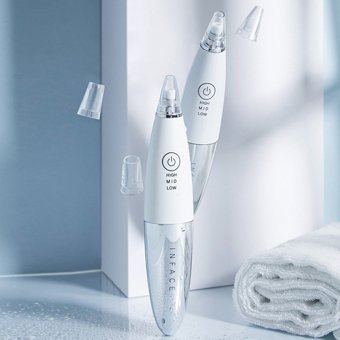 Xiaomi Inface MS7000 Şarjlı Vakumlu Siyah Nokta Temizleme Aleti Beyaz