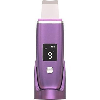 Jessieyou Mall Spatula Blackhead Remover Led Ekranlı Şarjlı Vakumlu Siyah Nokta Temizleme Aleti Mor
