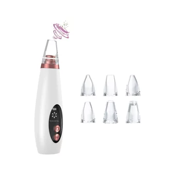 Jarke Led Ekranlı Şarjlı Vakumlu Siyah Nokta Temizleme Aleti Beyaz Bronz