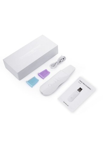 Ultrasonic Şarjlı Siyah Nokta Temizleme Aleti Beyaz