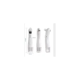 Xinh Blackhead Led Ekranlı Şarjlı Vakumlu Siyah Nokta Temizleme Aleti Beyaz