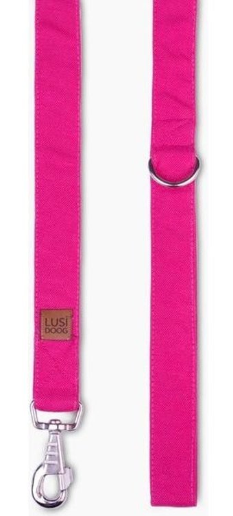 Lusi Doog Köpek Gezdirme Kayışı - Pembe (2 Beden)