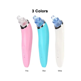 Buyfun Şarjlı Vakumlu Siyah Nokta Temizleme Aleti Pembe