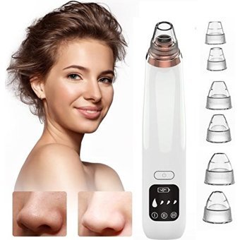 Xinh Led Ekranlı Şarjlı Vakumlu Siyah Nokta Temizleme Aleti Beyaz Bakır