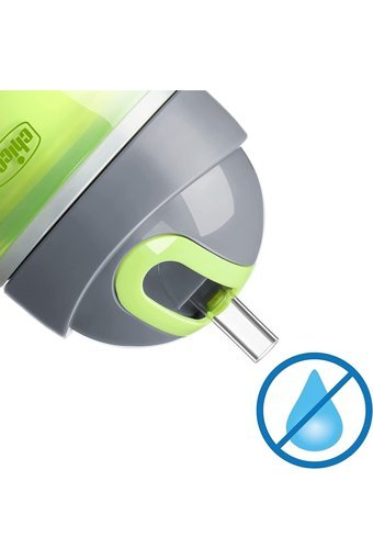 Chicco Pipetli Akıtmaz Kulpsuz 14+ Ay 266 ml Alıştırma Bardağı Yeşil