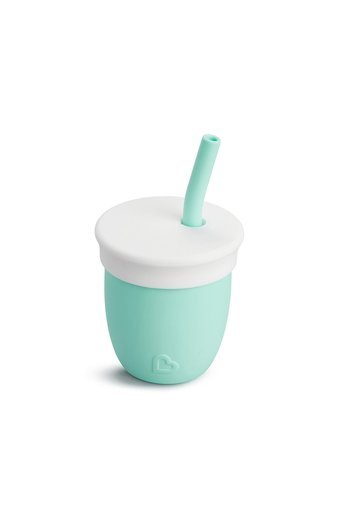 Munchkin Pipetli Akıtmaz Kulpsuz 6+ Ay 118 ml Alıştırma Bardağı Yeşil