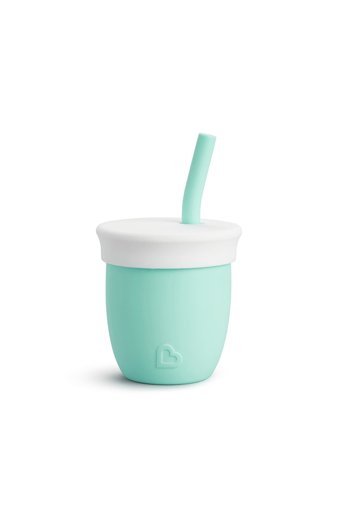 Munchkin Pipetli Akıtmaz Kulpsuz 6+ Ay 118 ml Alıştırma Bardağı Yeşil