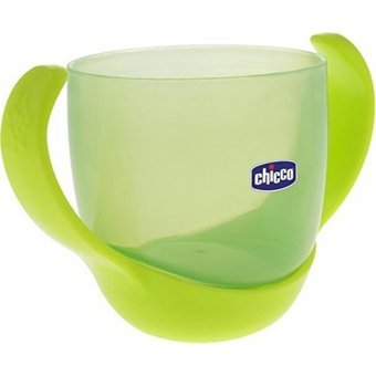 Chicco Akıtmaz Kulplu 12+ Ay 180 ml Alıştırma Bardağı Yeşil