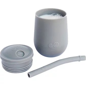 Ezpz Pipetli Kulpsuz 12+ Ay 120 ml Alıştırma Bardağı Gri