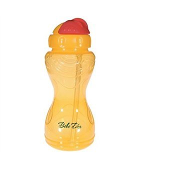 Bebedor IB21181 Pipetli Akıtmaz Kulpsuz 6+ Ay 330 ml Alıştırma Bardağı Turuncu