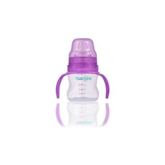 Mamajoo Akıtmaz Kulplu 9+ Ay 150 ml Alıştırma Bardağı Mor