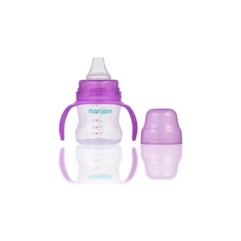Mamajoo Akıtmaz Kulplu 9+ Ay 150 ml Alıştırma Bardağı Mor