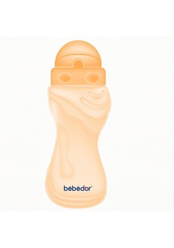 Bebedor Pipetli Akıtmaz Kulpsuz 9+ Ay 330 ml Alıştırma Bardağı Turuncu