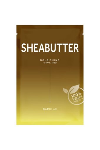 Barulab The Clean Vegan Sheabutter Nemlendiricili Kağıt Yüz Maskesi 23 gr
