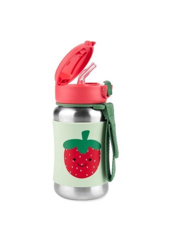 Skip Hop Pipetli Kulpsuz 12+ Ay 350 ml Alıştırma Bardağı Kırmızı