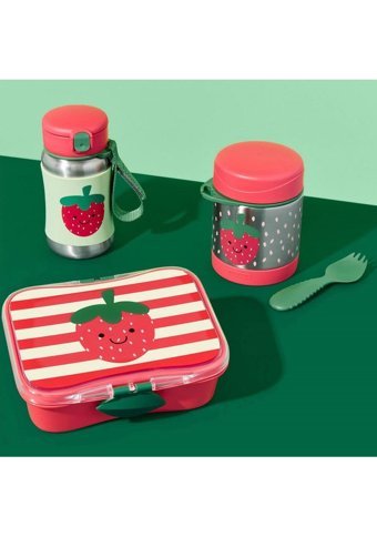 Skip Hop Pipetli Kulpsuz 12+ Ay 350 ml Alıştırma Bardağı Kırmızı