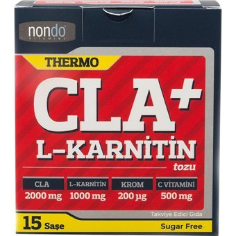 Nondo Thermo L-Karnitin 15 Şase 2 Adet