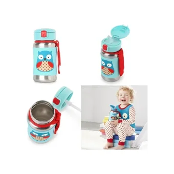 Skip Hop Pipetli Kulpsuz 36+ Ay 350 ml Alıştırma Bardağı Mavi