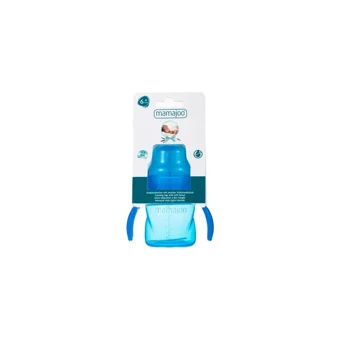 Mamajoo Akıtmaz Kulplu 6+ Ay 160 ml Alıştırma Bardağı Mavi