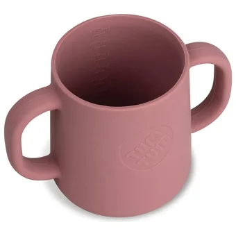 Tum Tum Kulplu 6+ Ay 180 ml Alıştırma Bardağı Pembe