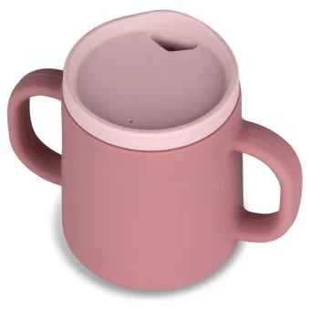 Tum Tum Kulplu 6+ Ay 180 ml Alıştırma Bardağı Pembe