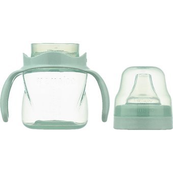 Mamajoo Akıtmaz Kulplu 6+ Ay 160 ml Alıştırma Bardağı Yeşil