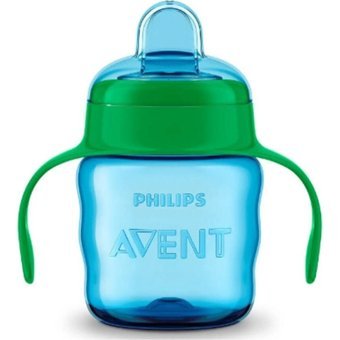 Philips Avent SCF551 Akıtmaz Kulplu 6+ Ay 200 ml Alıştırma Bardağı Pembe-Mavi