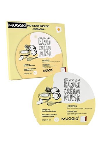 Muggio Nemlendiricili Soyulabilir Kağıt Yüz Maskesi
