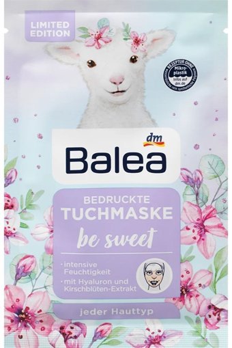 Balea Vegan Nemlendiricili Kağıt Yüz Maskesi