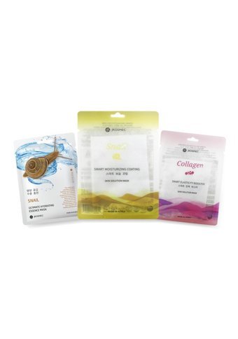 Jkosmec Snail-Solution Snail-Solution Collagen Nemlendiricili Soyulabilir Kağıt Yüz Maskesi
