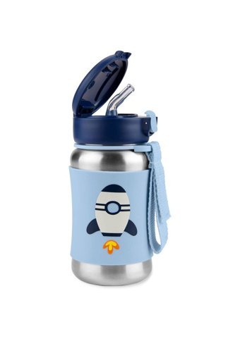 Skip Hop Pipetli Kulpsuz 12+ Ay 350 ml Alıştırma Bardağı Mavi