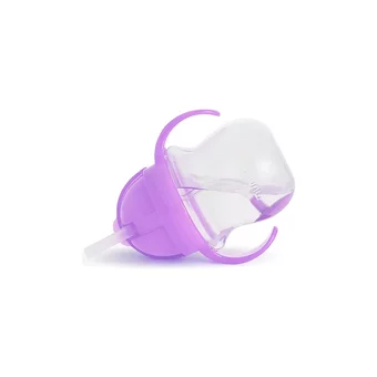 Munchkin Pipetli Akıtmaz Kulplu 6+ Ay 207 ml Alıştırma Bardağı Mor