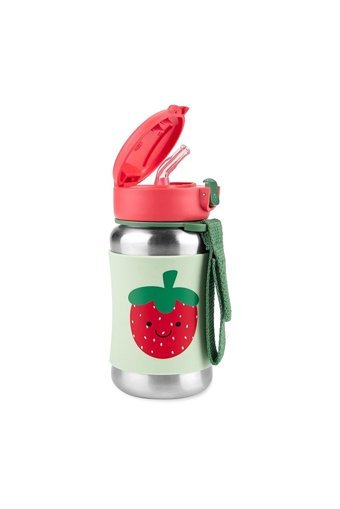 Skip Hop 9N778410 Pipetli Kulpsuz 12+ Ay 325 ml Alıştırma Bardağı Kırmızı