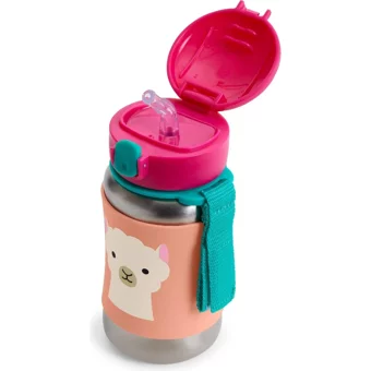 Skip Hop Pipetli Kulpsuz 12+ Ay 325 ml Alıştırma Bardağı Pembe