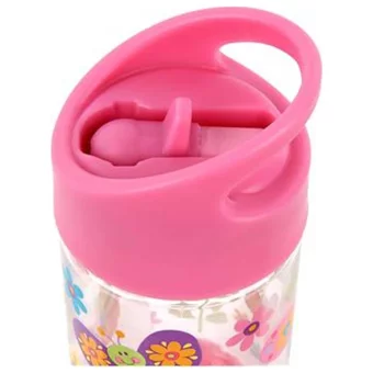 Stephen Joseph Pipetli Kulpsuz 354 ml Alıştırma Bardağı Pembe