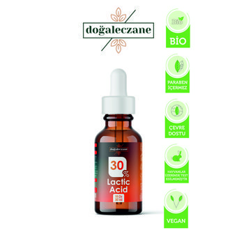 Doğal Eczane Laktik Asit %30 Serum Şişe Yüz Peelingi 30 ml