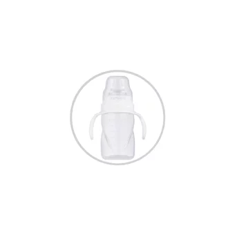 Mamajoo Akıtmaz Kulplu 6+ Ay 160 ml Alıştırma Bardağı Beyaz
