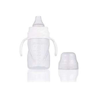 Mamajoo Akıtmaz Kulplu 6+ Ay 160 ml Alıştırma Bardağı Beyaz