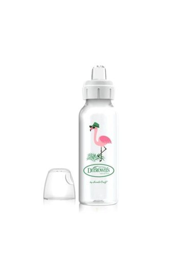 Dr.Browns Akıtmaz Kulpsuz 250 ml Alıştırma Bardağı Beyaz