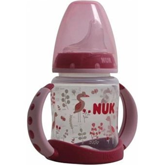 Nuk Akıtmaz Kulplu 6+ Ay 150 ml Alıştırma Bardağı Pembe