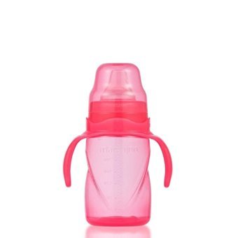 Mamajoo Akıtmaz Kulplu 9+ Ay 270 ml Alıştırma Bardağı Kırmızı
