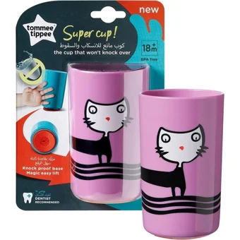 Tommee Tippee 44730875 Kulpsuz 18+ Ay Alıştırma Bardağı Yeşil-Mor