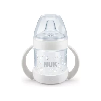 Nuk Akıtmaz Kulplu 6+ Ay 150 ml Alıştırma Bardağı Beyaz