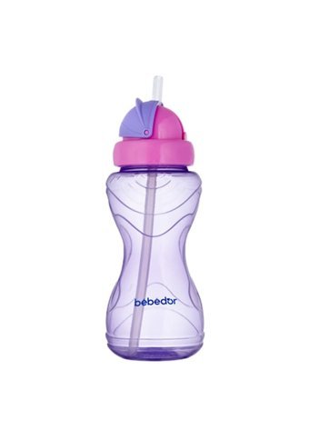 Bebedor 8504 Pipetli Akıtmaz Kulpsuz Alıştırma Bardağı Mor