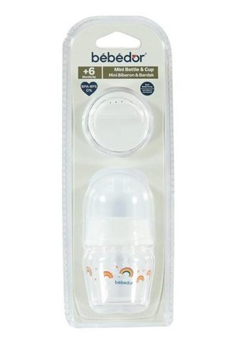Bebedor 20301 Kulpsuz 0+ Ay 30 ml Alıştırma Bardağı Beyaz