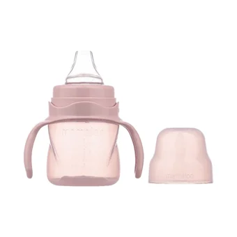 Mamajoo Akıtmaz Kulplu 6+ Ay 160 ml Alıştırma Bardağı Pembe